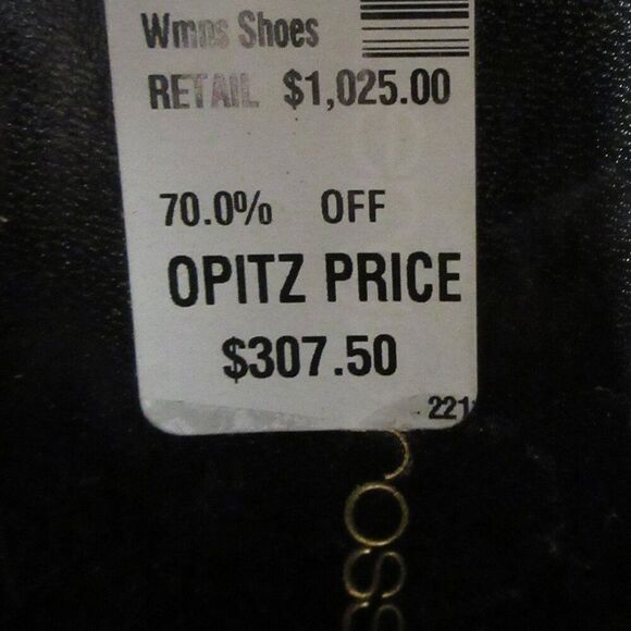 SERGIO ROSSi Black Pearl Pointed Toe High Heeled Ankle Boots Booties Sz 38 Shoes - Picture 10 of 16